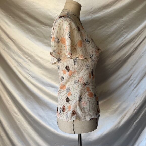 New york Company White chich floral like top - Picture 4 of 7